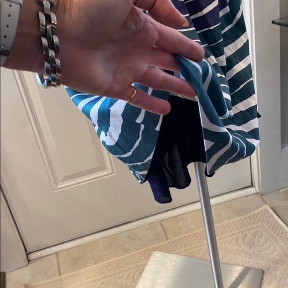 ππ Striped gradient dress with pleats. ππ - Picture 5 of 5